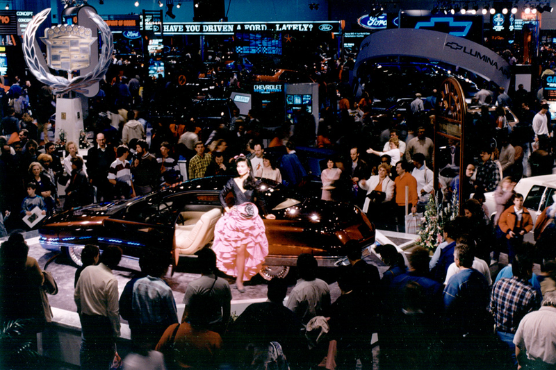Illustration for article titled This Is How Ridiculous The Detroit Auto Show Will Look In 25 Years